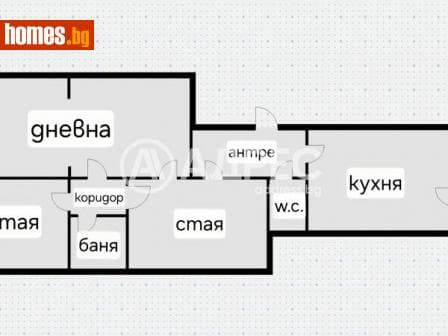 Тристаен, 116m²