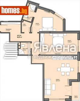 Тристаен, 114m²