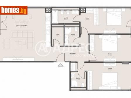 Многостаен, 181m²