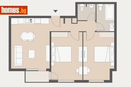 Тристаен, 120m²