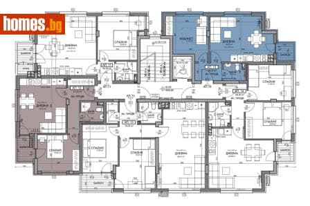 Двустаен, 63m²