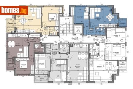 Тристаен, 81m²