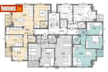 Тристаен, 81m²
