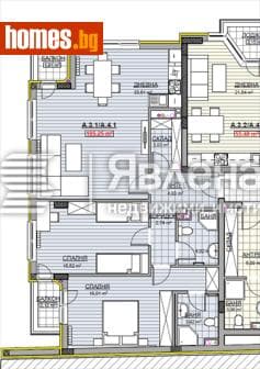 Тристаен, 126m²