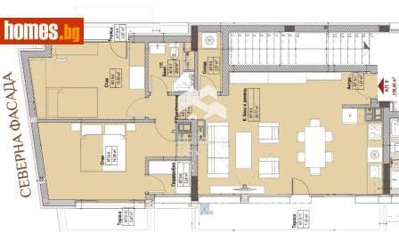 Тристаен, 136m²