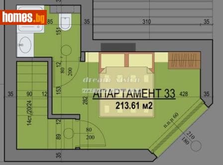 Многостаен, 214m²