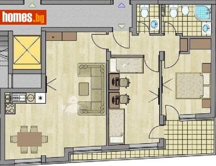 Тристаен, 100m²