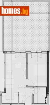 Двустаен, 60m²