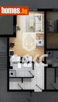 Едностаен, 52m²
