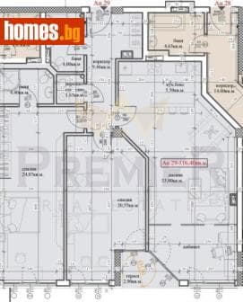 Тристаен, 125m²