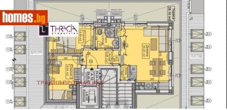 Тристаен, 112m²