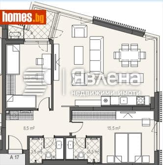 Тристаен, 111m²