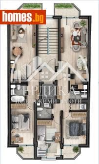 Тристаен, 121m²