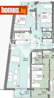 Тристаен, 124m²