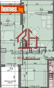 Тристаен, 91m²