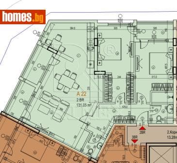 Тристаен, 137m²