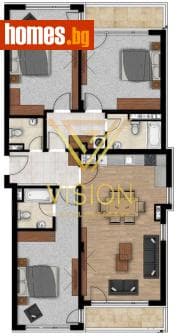 Четиристаен, 167m²