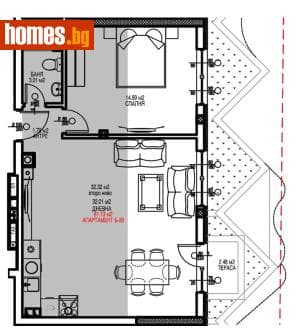 Тристаен, 114m²