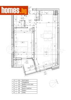 Двустаен, 69m²