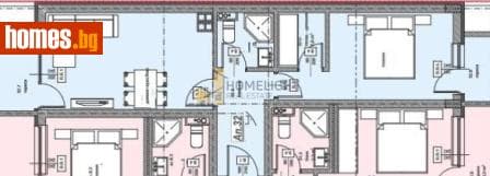 Двустаен, 71m²