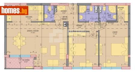 Тристаен, 130m²