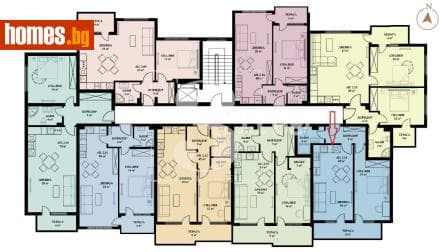 Двустаен, 60m²