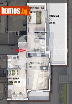 Тристаен, 123m²