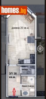 Едностаен, 47m²