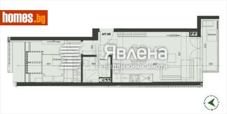 Двустаен, 67m²