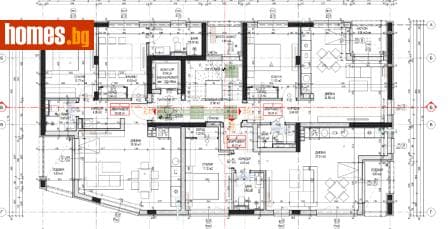 Двустаен, 68m²