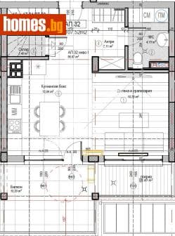 Мезонет, 123m²