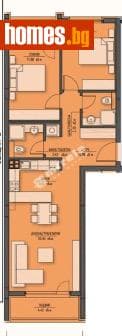 Тристаен, 118m²
