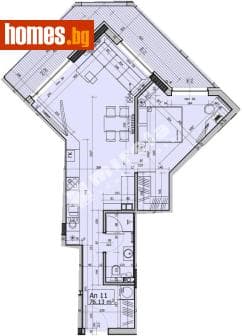 Двустаен, 95m²
