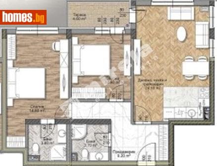 Тристаен, 103m²