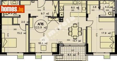 Тристаен, 138m²