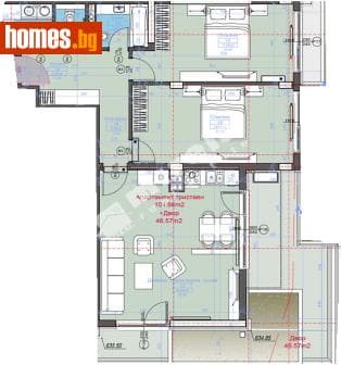 Тристаен, 114m²