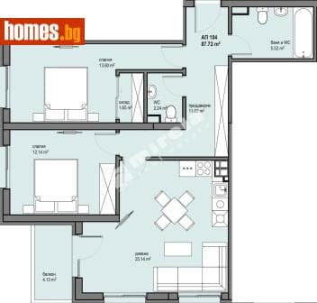 Тристаен, 108m²