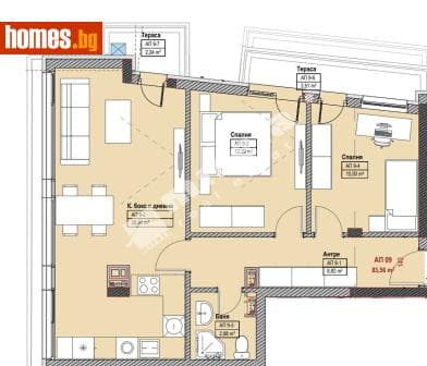 Тристаен, 110m²