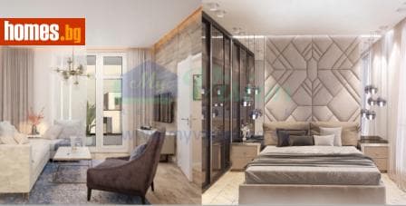 Двустаен, 64m²