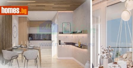 Двустаен, 64m²