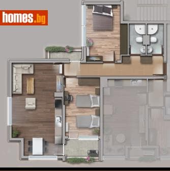 Тристаен, 120m²