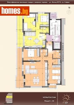 Тристаен, 80m²