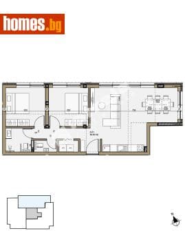 Тристаен, 96m²