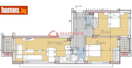 Тристаен, 96m²