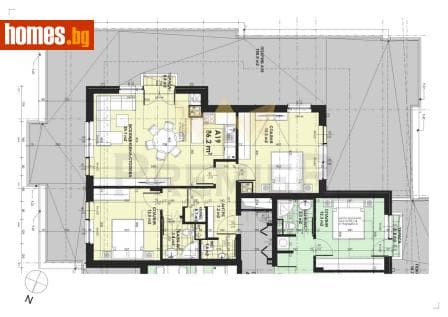 Тристаен, 97m²