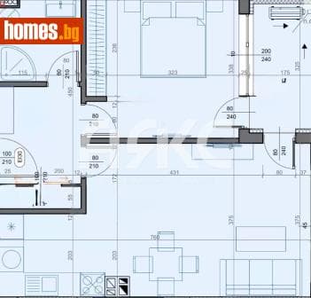 Двустаен, 65m²