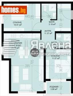 Тристаен, 115m²