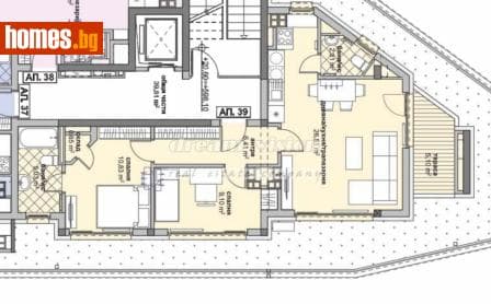 Тристаен, 102m²