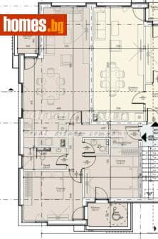 Тристаен, 119m²