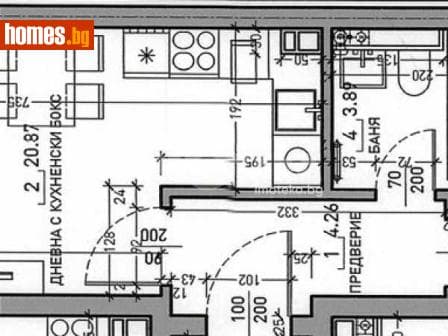 Двустаен, 72m²
